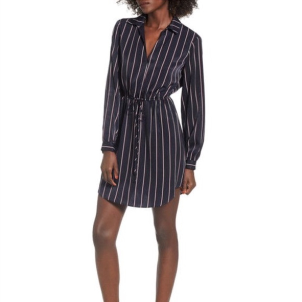 Lush Sayin Navy Dress - Nordstrom
